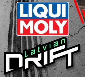 LIQUI MOLY - drifta sacensību ģenerālsponsors Latvijā!